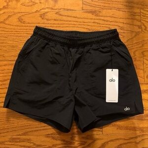 NWT Alo Black Alumni Shorts